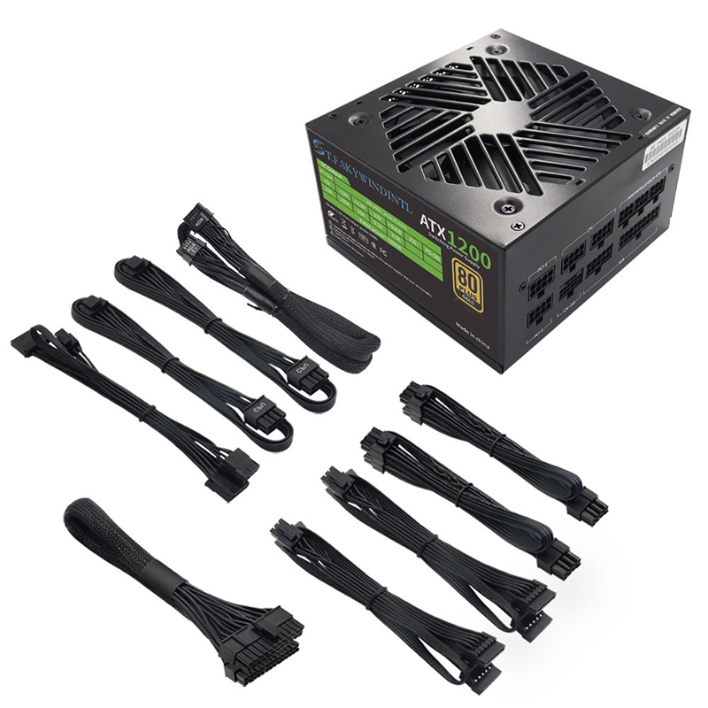 Pc Gaming Fullset - PCIE 5.0 1200 W PC-Netzteil Vollmodulares