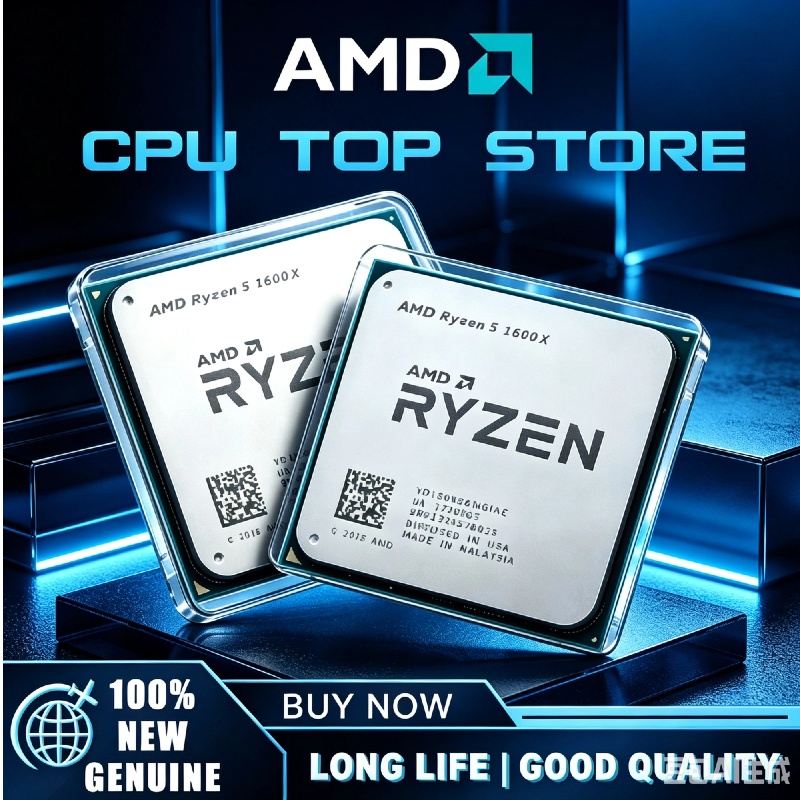Amd Cpu Ryzen 5 - AMD Ryzen 5 1600X Original Neu