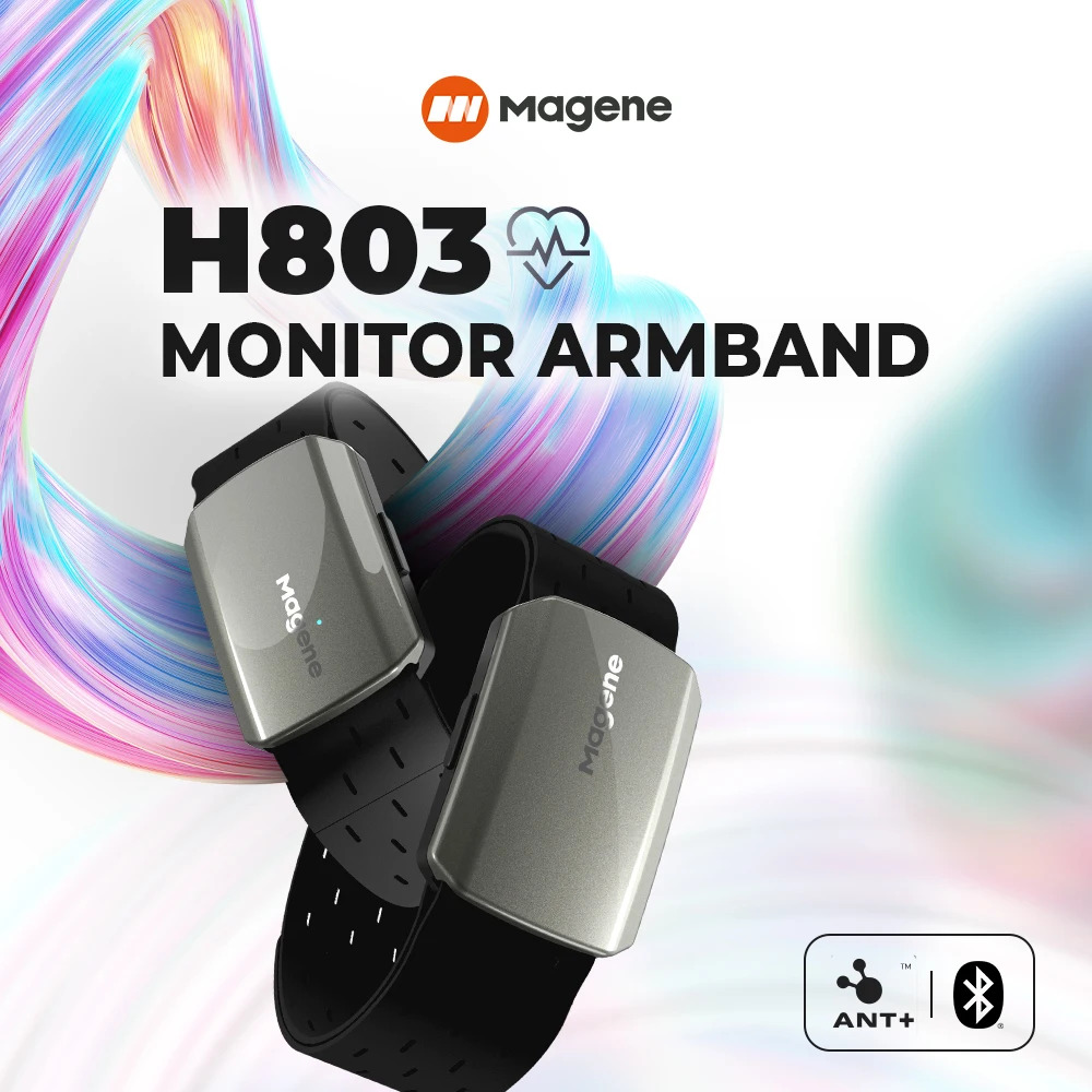 Dual Monitor Arm - Magene H803 Herzfrequenz-Armband-Monitor Dual Mode Bluetooth