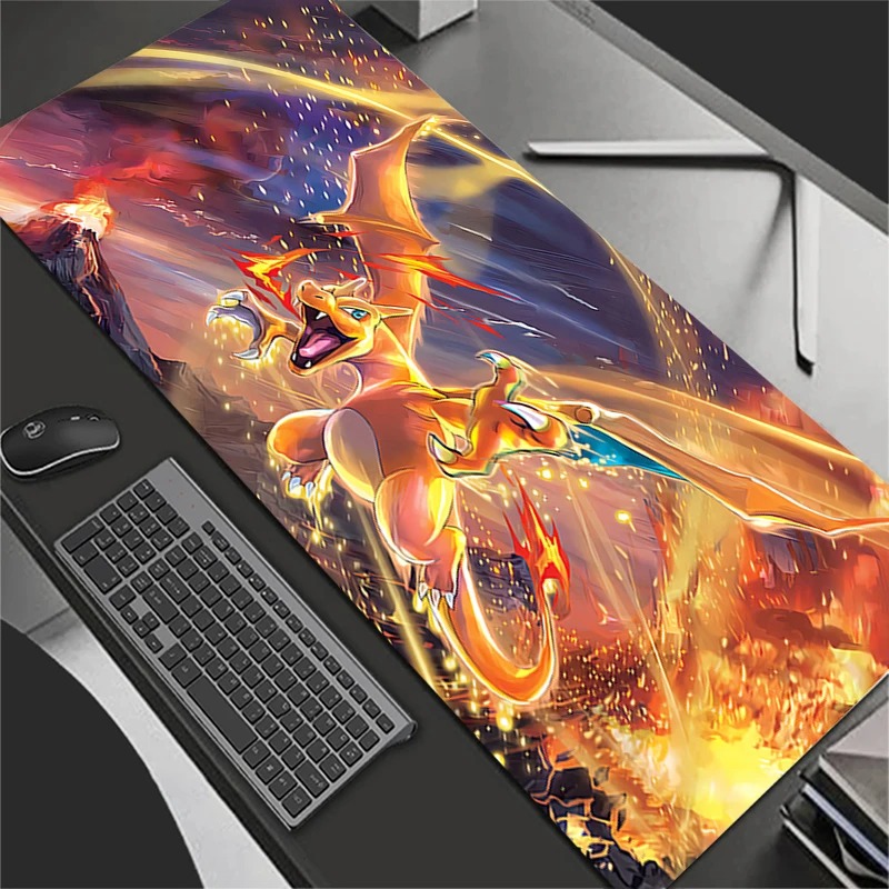 Pc Gaming Keyboard And Mouse - Mauspad, Anime-Gaming-Zubehör, großer Teppich, Gamer, PC,