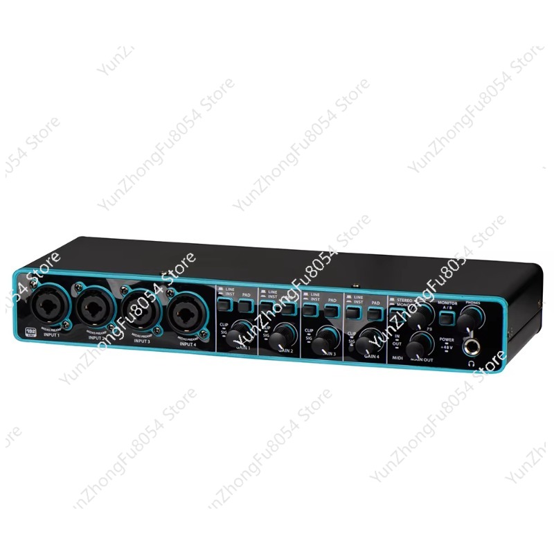 Sound Card Usb - Professionelle 4x4 USB-Computer-Audioschnittstelle der 3. Generation,