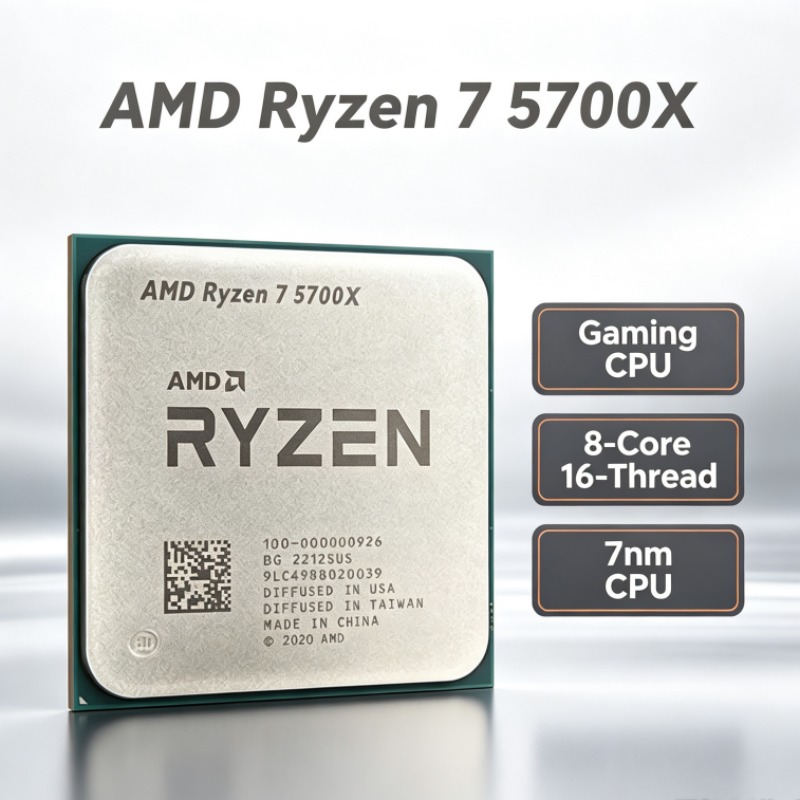 Pc Gaming Amd Ryzen 7 - AMD Ryzen 7 5700X Gaming-Prozessor 8