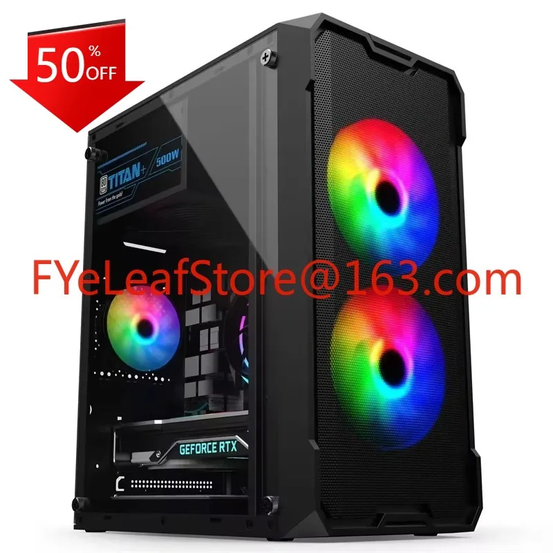 Pc Gaming Fullset - i3 6100 Full-Gaming-PC, individuelles Computer-Set, Ausrüstung,