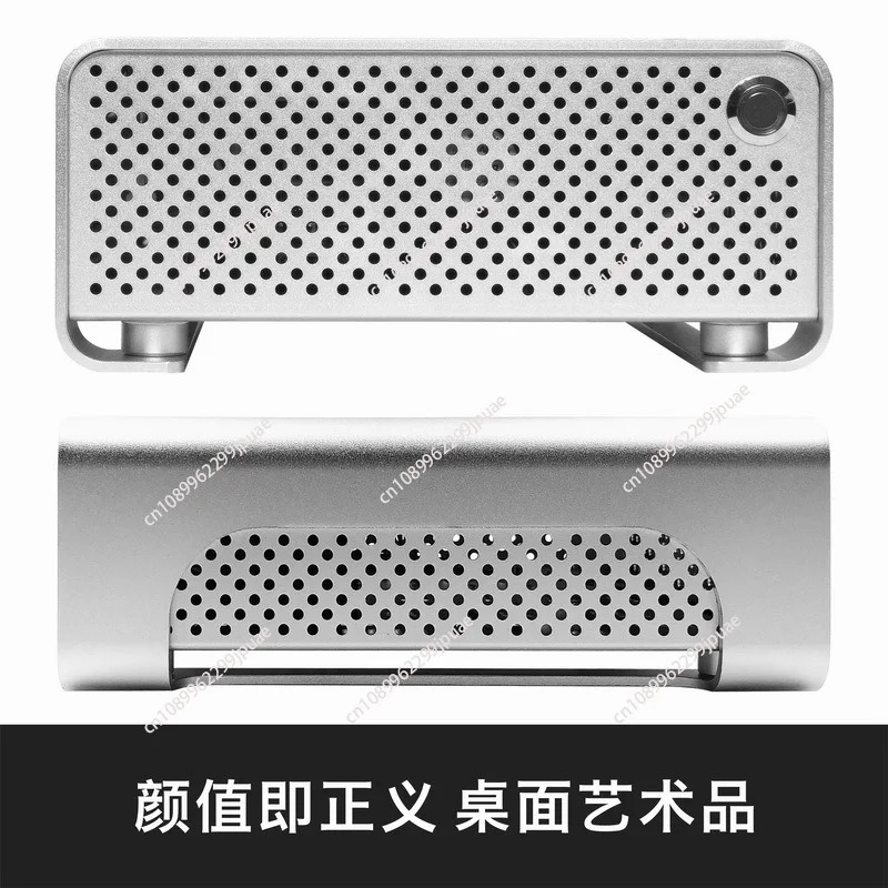 Atx Power Supply - MGP Vollaluminium-Mini-ITX-Gehäuse DC-ATX-Netzteil DIY Desktop ultradünnes