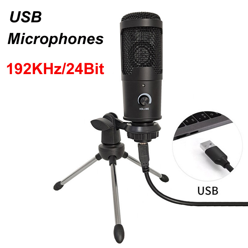 Pc Gaming Youtuber - 1,5 m USB Kondensator Mikrofone Mic