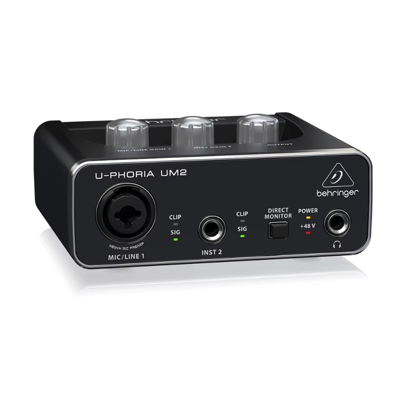 Sound Card Usb - Behringer U-Phoria UM2 Soundkarte 2-Kanal USB-Audio-Interface