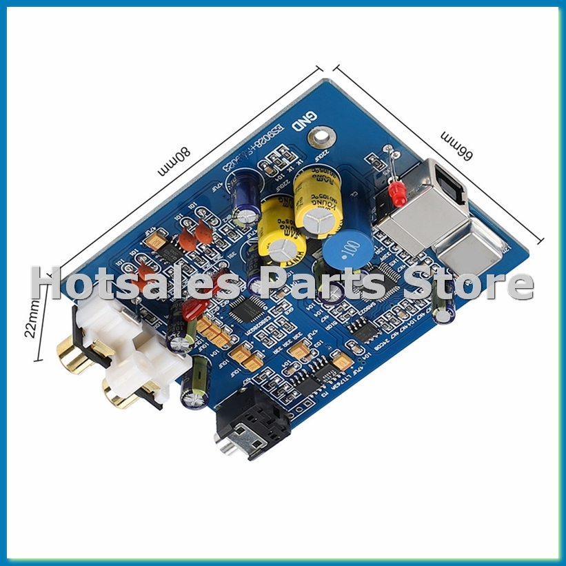 Sound Card Usb - Mini-USB-Decoder-Board ES9028K2M+SA9023 High-End Audio-Soundkarte Decodiermodul DIY
