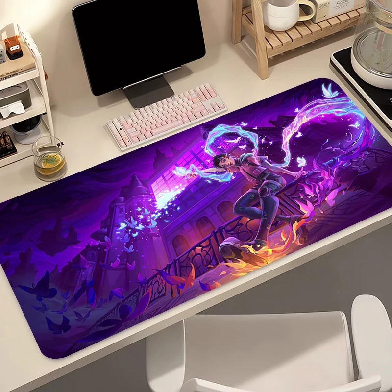 Pc Gaming Keyboard And Mouse - Mauspad Gamer Computer Anime PC Valorant