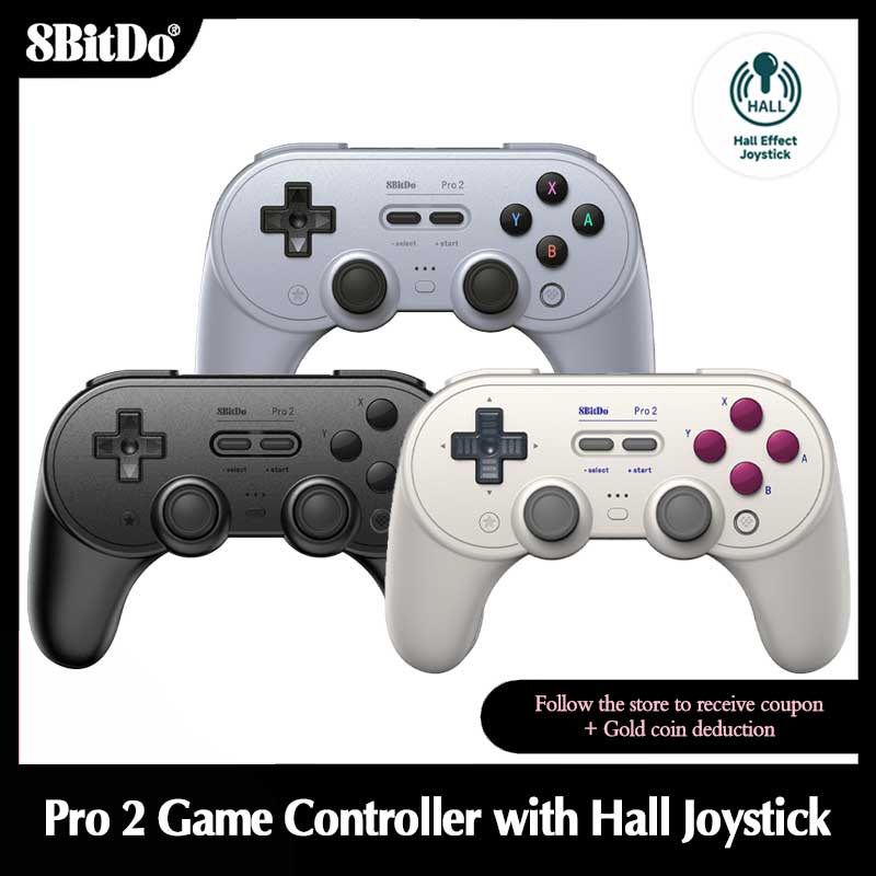 Pc Gaming Victus - 8Bitdo Pro2 Bluetooth Game Controller Wireless