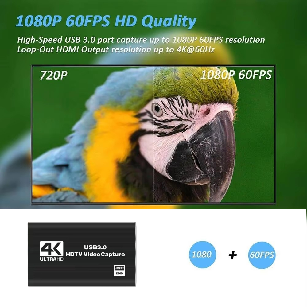 4K HDMI-kompatible USB 3.0 108 – Capture Card Hdmi Bewertung und Preis