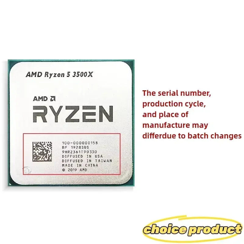 AMD Ryzen 5 3500X R5 3500X Soc – Amd Cpu Ryzen 5 Bewertung und Preis