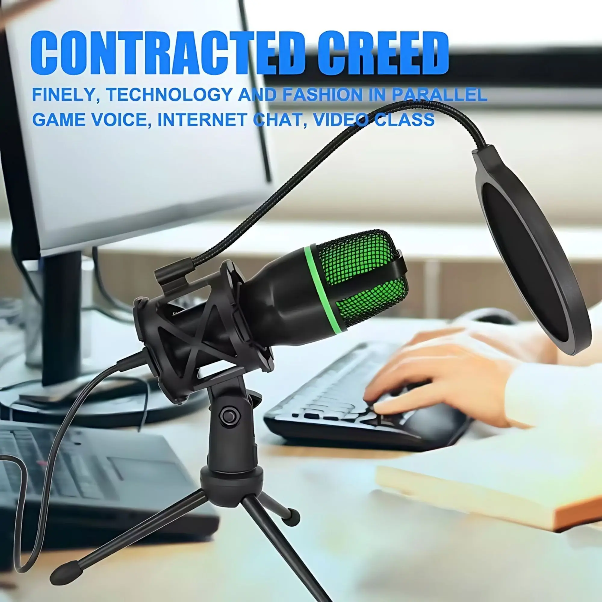 Professionelles USB-Kondensato – Pc Gaming Youtuber Bewertung und Preis
