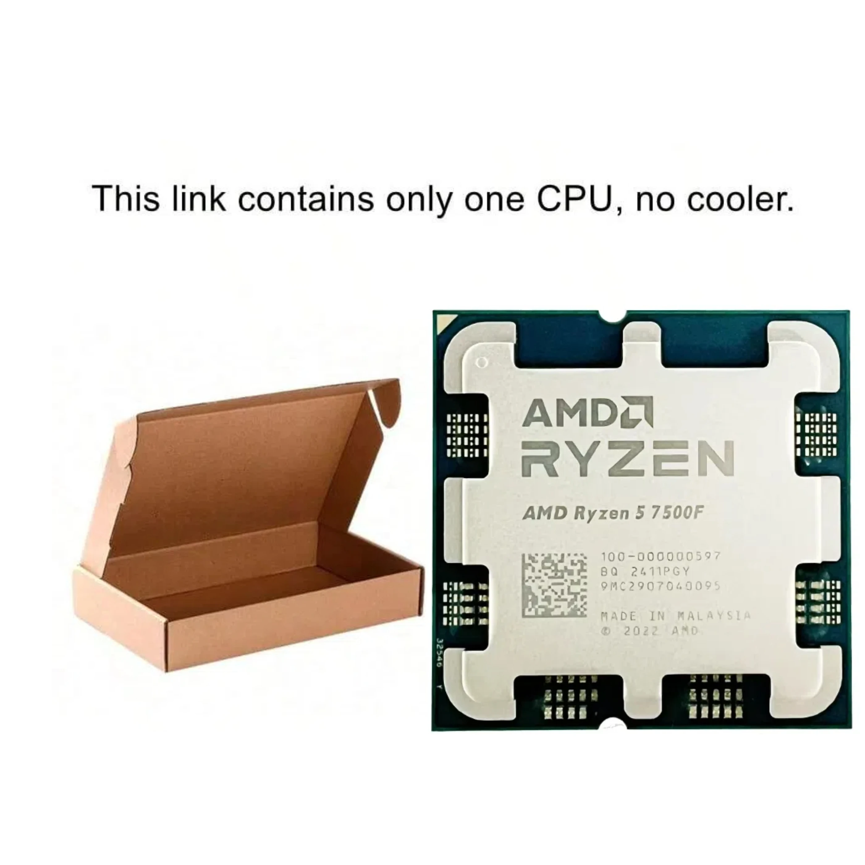 AMD Ryzen 5 7500F 3,7GHz 6-Ker – Amd Cpu Ryzen 5 Bewertung und Preis