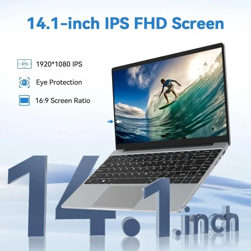 Tragbarer 14,1-Zoll-Laptop, Ho – Pc Gaming Lounge Bewertung und Preis