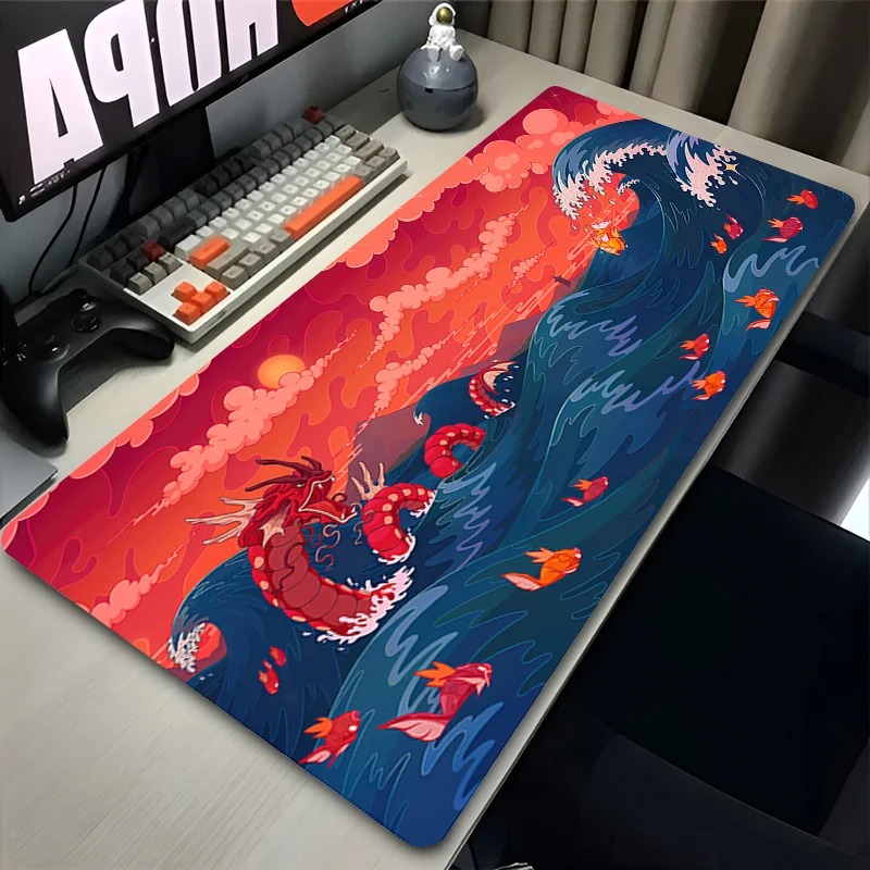 Riesige Wellen Japan Anime Mau – Pc Gaming Keyboard And Mouse Bewertung und Preis