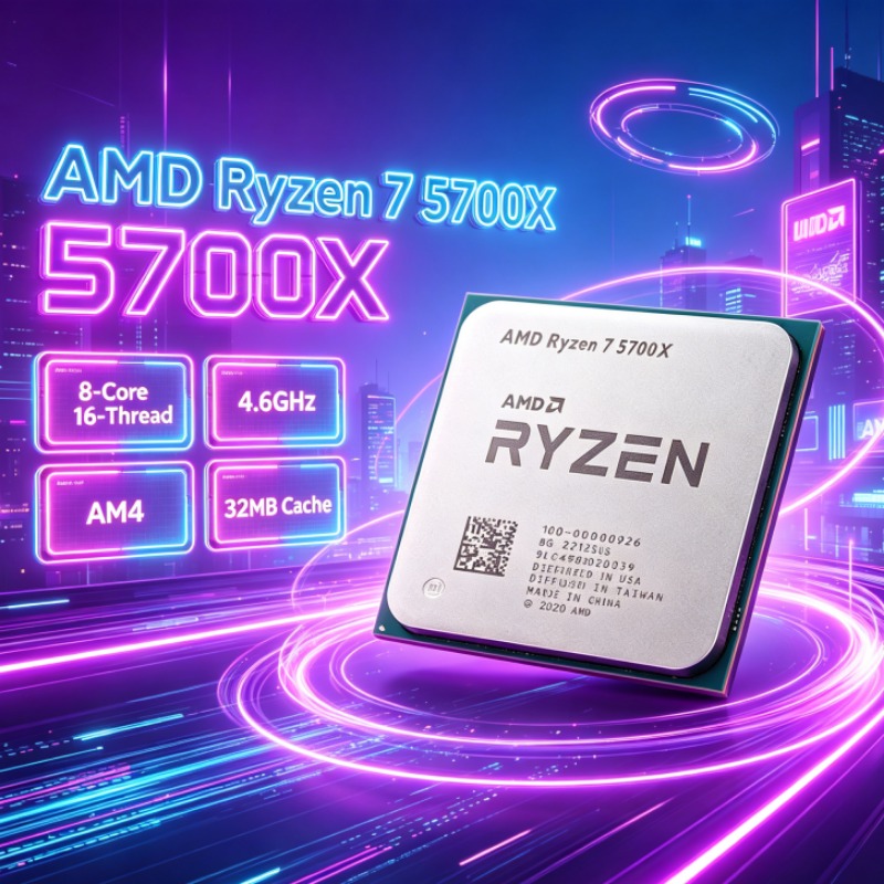 AMD Ryzen 7 5700X Gaming-Proze – Pc Gaming Amd Ryzen 7 Bewertung und Preis