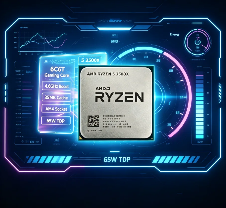 AMD Ryzen 5 3500X AM4 Desktop- – Amd Cpu Ryzen 5 Bewertung und Preis