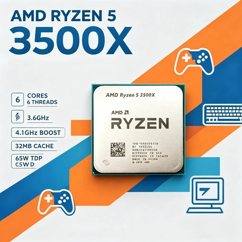 AMD Ryzen 5 3500X AM4 Desktop- – Amd Cpu Ryzen 5 Bewertung und Preis