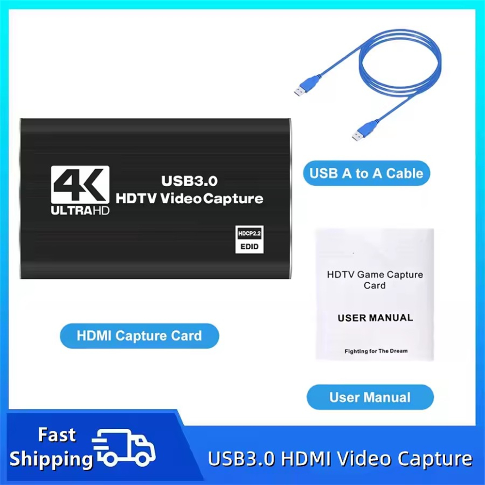 Roreta 4K USB 3.0 Videoaufnahm – Capture Card Hdmi Bewertung und Preis