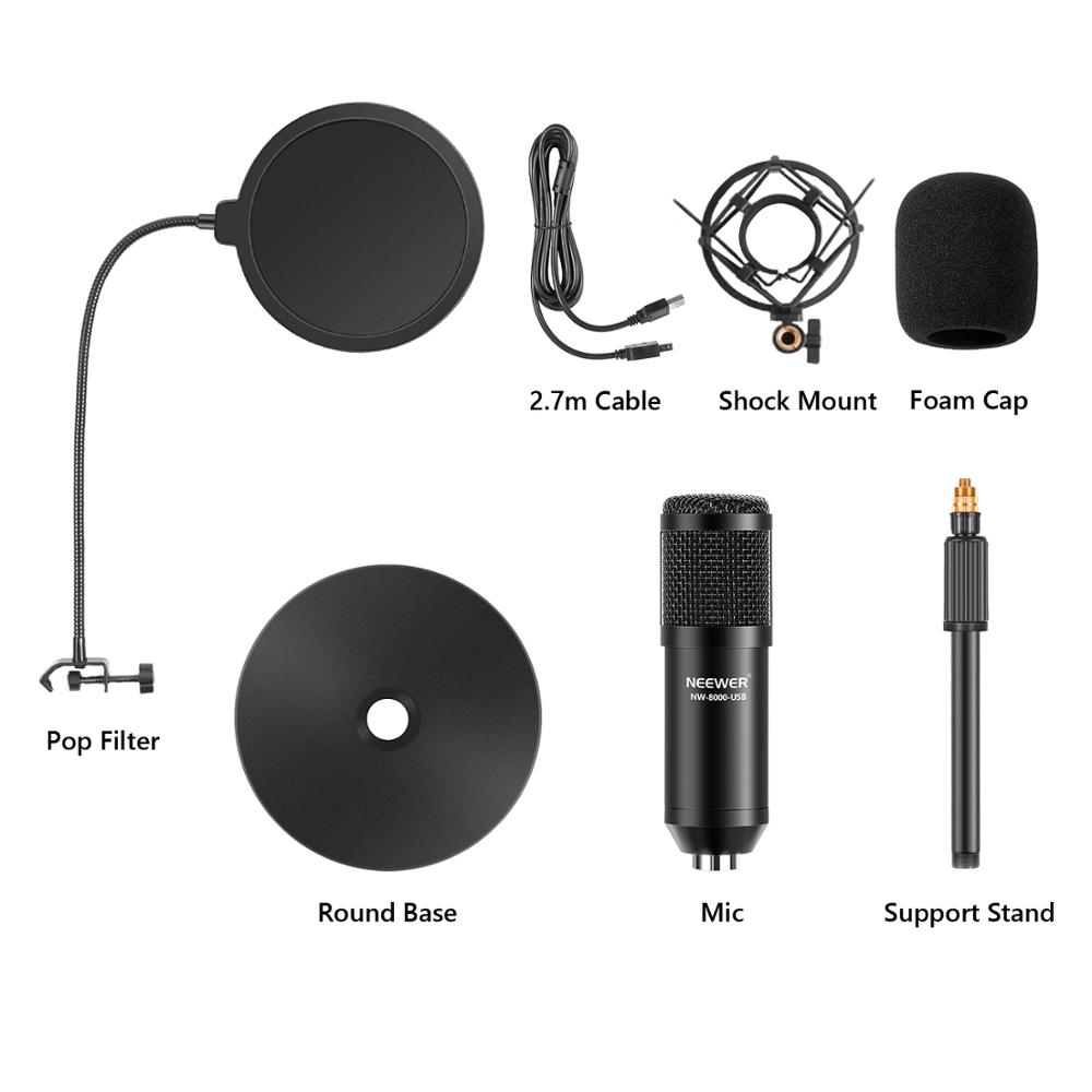Neewer USB-Mikrofon-Set – Plug – Pc Gaming Youtuber Bewertung und Preis