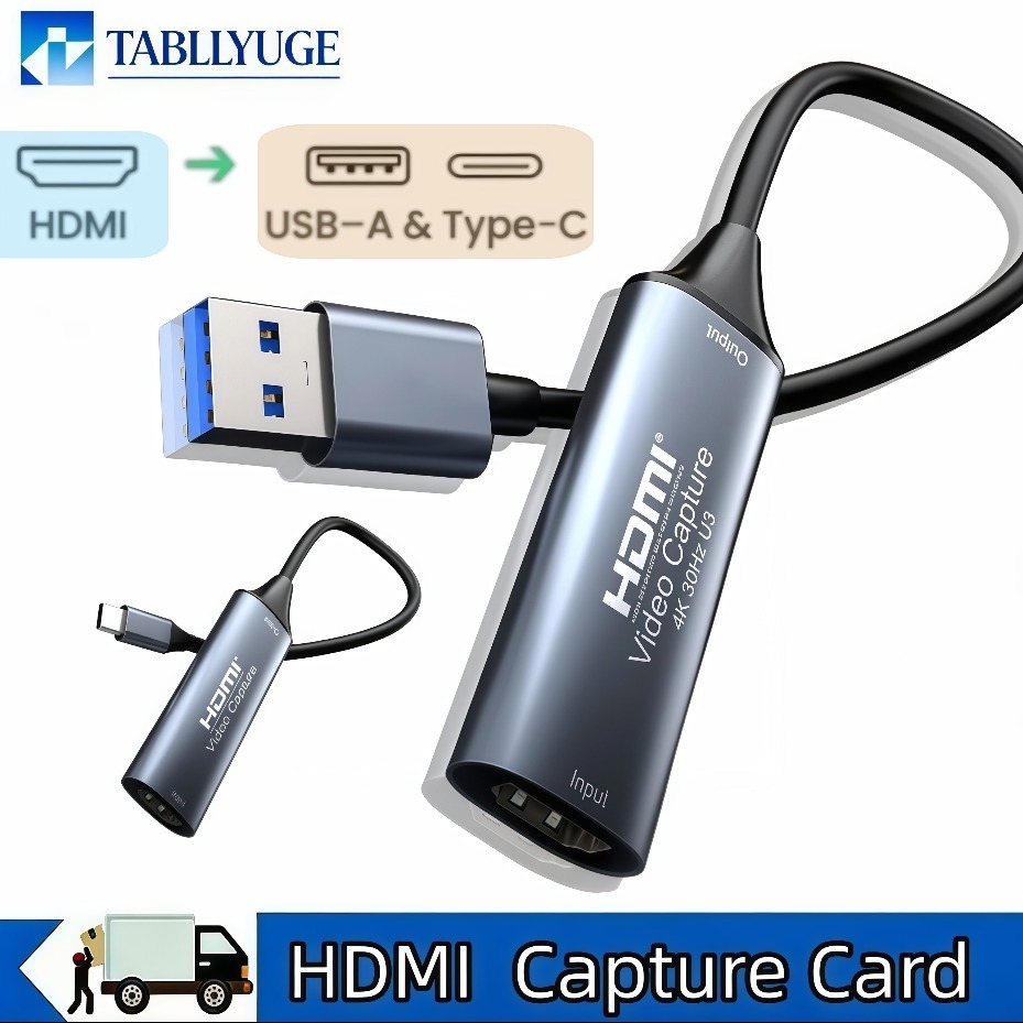 USB-C 2.0/3.0 HDMI-Videoaufnah – Capture Card Hdmi Bewertung und Preis