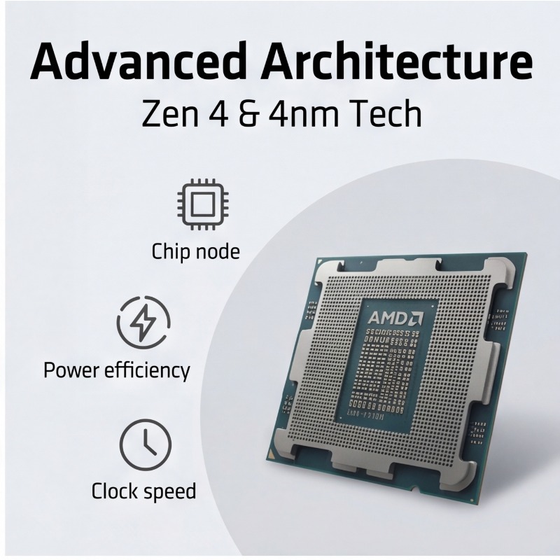 Ryzen 5 8400F AM5-Sockel Gamin – Amd Cpu Ryzen 5 Bewertung und Preis