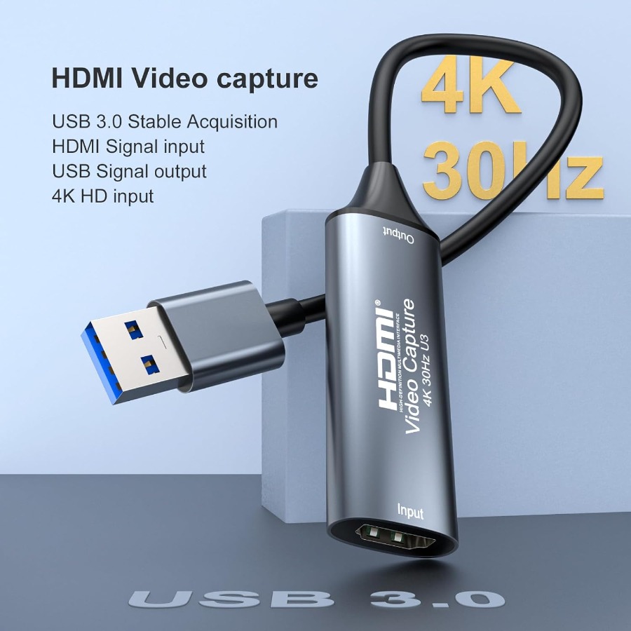 4K USB3.0/Typ-C Videoaufnahmek – Capture Card Hdmi Bewertung und Preis