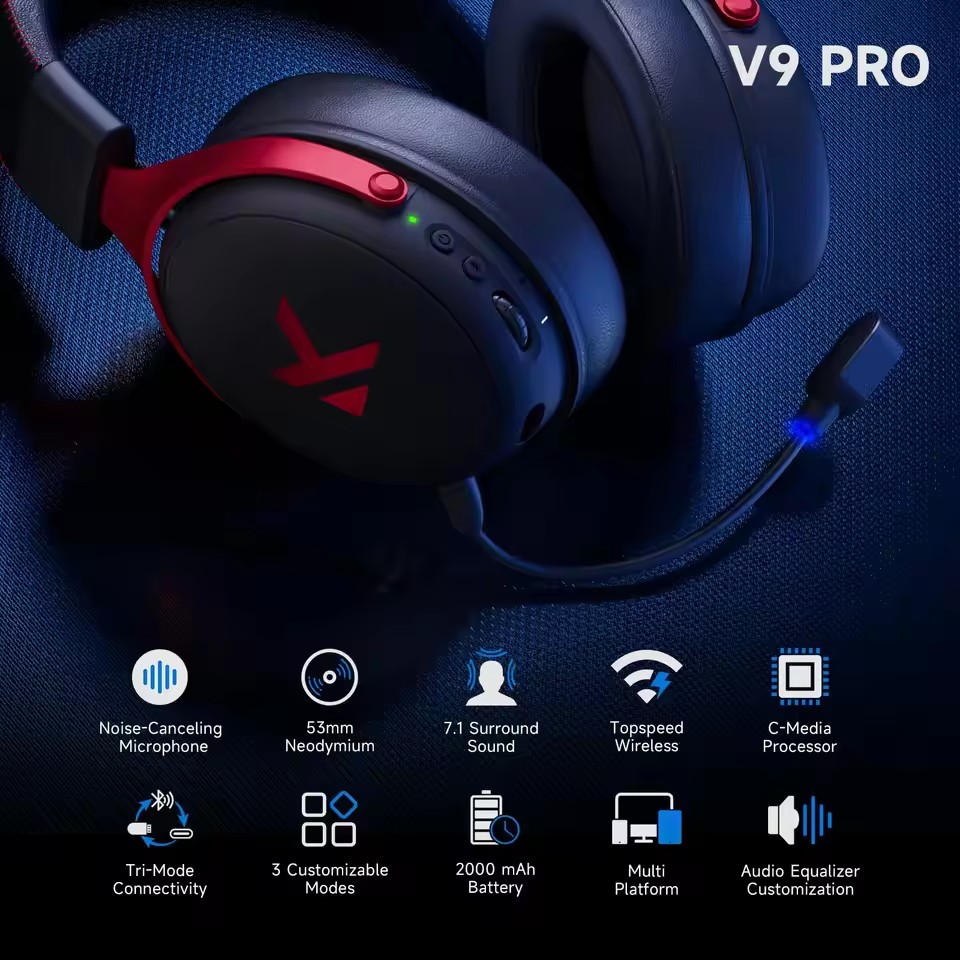 E-Sport-Headset, kabellos, ger – Pc Gaming Victus Bewertung und Preis