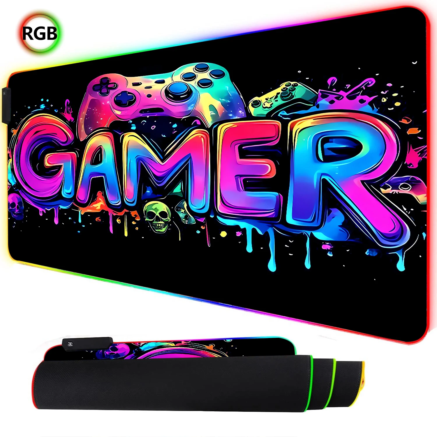 RGB Neon Gaming Controller Kun – Rgb Mousepad Bewertung und Preis