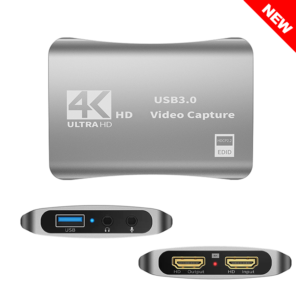4K HDMI-kompatible Videoaufnah – Capture Card Hdmi Bewertung und Preis
