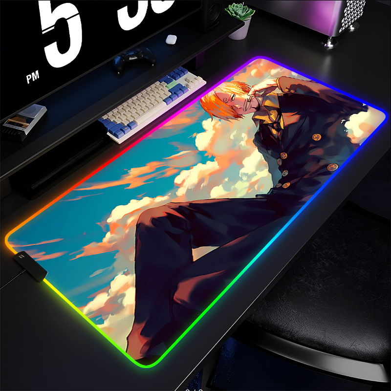 RGB Anime Mauspad One Piece Sa – Rgb Mousepad Bewertung und Preis