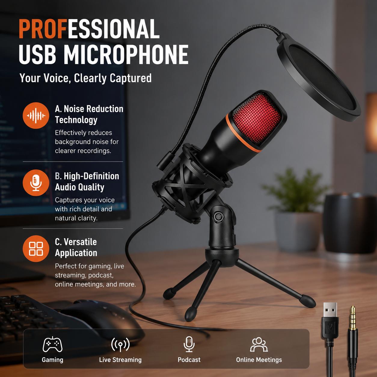 Professionelles Gaming USB Kar – Pc Gaming Youtuber Bewertung und Preis