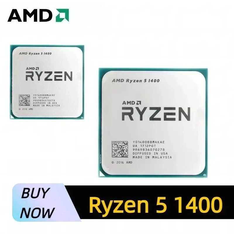 AMD Ryzen 5 1400 100% brandneu – Amd Cpu Ryzen 5 Bewertung und Preis