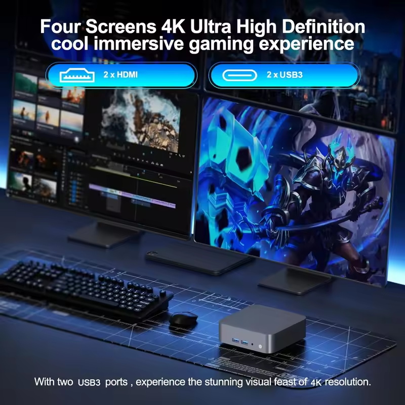 2026 Intel N150 Mini-PC Tragba – Pc Gaming Amd Ryzen 7 Bewertung und Preis